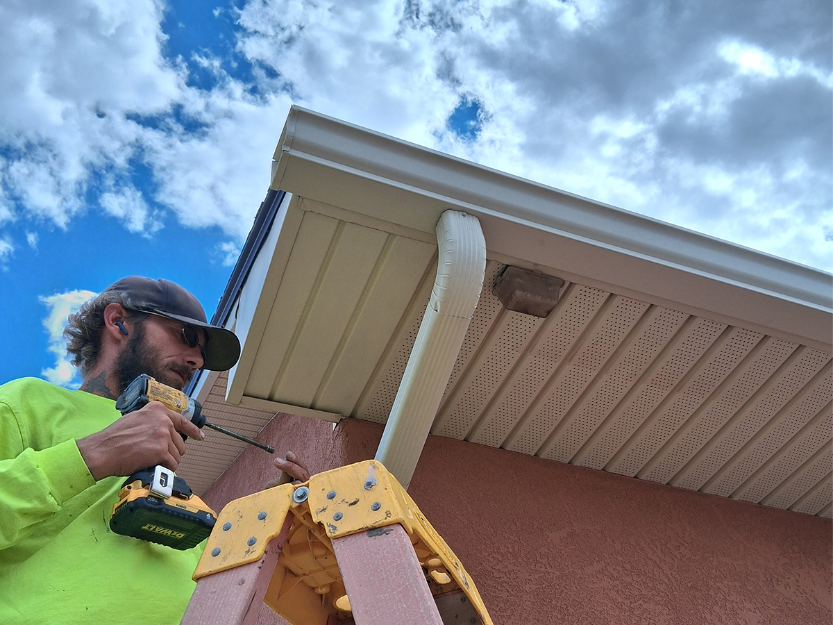 Gutters & Drainage — Kruger Roofing Grand Junction CO